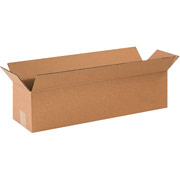 24"(L) x 6"(W) x 6"(H)- Staples Corrugated Shipping Boxes