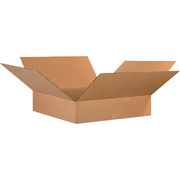 26"(L) x 26"(W) x 6"(H)- Staples Corrugated Shipping Boxes