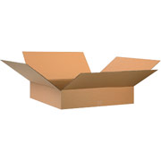 28"(L) x 28"(W) x 6"(H)- Staples Corrugated Shipping Boxes