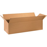 36"(L) x 12"(W) x 10"(H) - Staples Corrugated Shipping Boxes