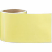 4 x 6-1/2 Perfed Yellow Permanent Adhesive Thermal Transfer Roll Label