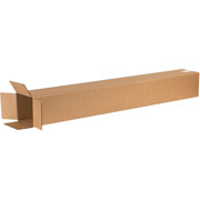 6"(L) x 6"(W) x 48"(H) - Staples Corrugated Shipping Boxes
