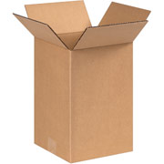 8"(L) x 8"(W) x 12"(H) - Staples Corrugated Shipping Boxes