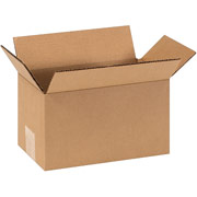 9"(L) x 5"(W) x 5"(H) - Staples Corrugated Shipping Boxes