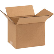 9"(L) x 7"(W) x 7"(H) - Staples Corrugated Shipping Boxes
