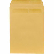 9" x 12" Brown Kraft Self-Sealing Catalog Envelopes, 100/Box