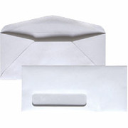 #9, Left Window Envelopes with Gummed Closure
