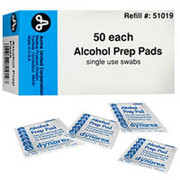 Acme Alcohol Pads, 50/Pack