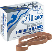 Alliance Sterling Rubber Bands, #107, 1 lb, 5/8" x 7"