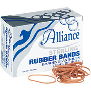 Alliance Sterling Rubber Bands, #33, 1 lb, 1/8" x 3 1/2"