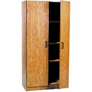 Altra Oak Wood Storage Cabinet