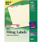Avery 5066 File Folder Labels