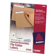 Avery 6466 File Folder Labels