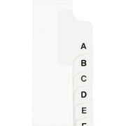 Avery Alphabetical Individual Set, Tab L
