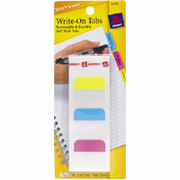 Avery Assorted Write-on Tabs, 48/Pack