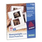 Avery Heavyweight Sheet Protectors, Non-Glare, 50/Pack