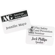 Avery Self-Adhesive Name Badge Labels, White, 2 1/3" x 3 3/8", 160/Pack