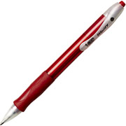 BIC Velocity Retractable Ballpoint Pens, Medium Point, Red, Dozen