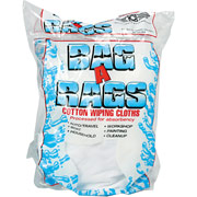 Bag-A-Rags Reusable Cotton Wiping Cloths