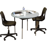Balt Blow-Molded Height Adjustable Table