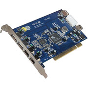 Belkin Hi-Speed USB 2.0 and FireWire PCI Card (3-USB 2.0 and 3-FireWire ports)