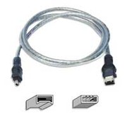 Belkin IEEE 1394 FireWire Compatible Cable, 3'