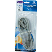 Belkin PC Monitor or Serial Mouse Signal Extension Cable, Straight, 6'