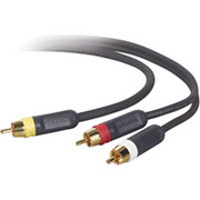 Belkin  PUREAV Composite Video and Audio Cables Kit  6'