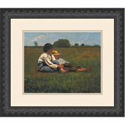 "Boys in a Pasture, 1874" Framed Print