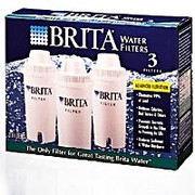 Brita Pitcher Replacement Filters, 3/Pack