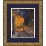 "Cafe Terrace At Night, 1888", Framed Print, 16 1/8" x 14 1/8"