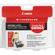 Canon BCI-3eBk/BCI-6 50-Sheet Photo Value Pack
