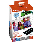 Canon Canon KP-108IP 4x6 Color Photo Paper & Ink Kit