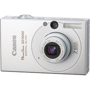 Canon PowerShot SD1000 Digital Camera, Silver