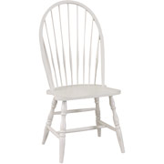 Carolina Cottage Collection Colonial Windsor Chair, Antique Ivory
