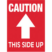 "Caution This Side Up" Shipping Label, 3" x 4"