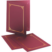 Certificate/Document Covers, Burgundy
