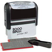 Cosco 2000 PLUS One-Color Create-a-Stamp Kit, 6 Lines