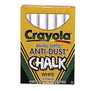 Crayola Anti-Dust Chalk, White