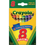 Crayola Crayons, 8/Box