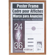 Dax Solid Wood Poster Frame, 24 x 36