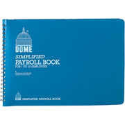 Dome Weekly Payroll Book, 1-15 Employees