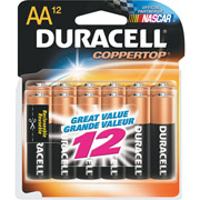 Duracell AA Alkaline Batteries, 12/Pack