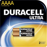 Duracell MX2500 Ultra AAAA Batteries, 2/Pack