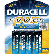 Duracell PowerPix AA Digital Camera Batteries, 8/Pack