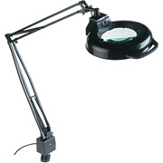 Electrix Black Fluorescent Magnifier Lamp