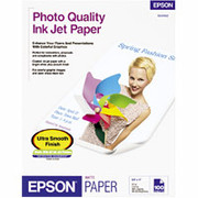 Epson Photo-Quality Inkjet Paper, Matte, 8 1/2" x 11", 100/Pack