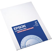 Epson Premium Photo Inkjet Paper, A3-Size (11.7" x 16.5"), High Gloss, 20/Pack