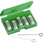 Eraser Refills for Dr. Grip & G2 Pencils, 5/Tube