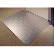 Floortex Rectangular 48" x 60" Polycarbonate Carpet Chairmat